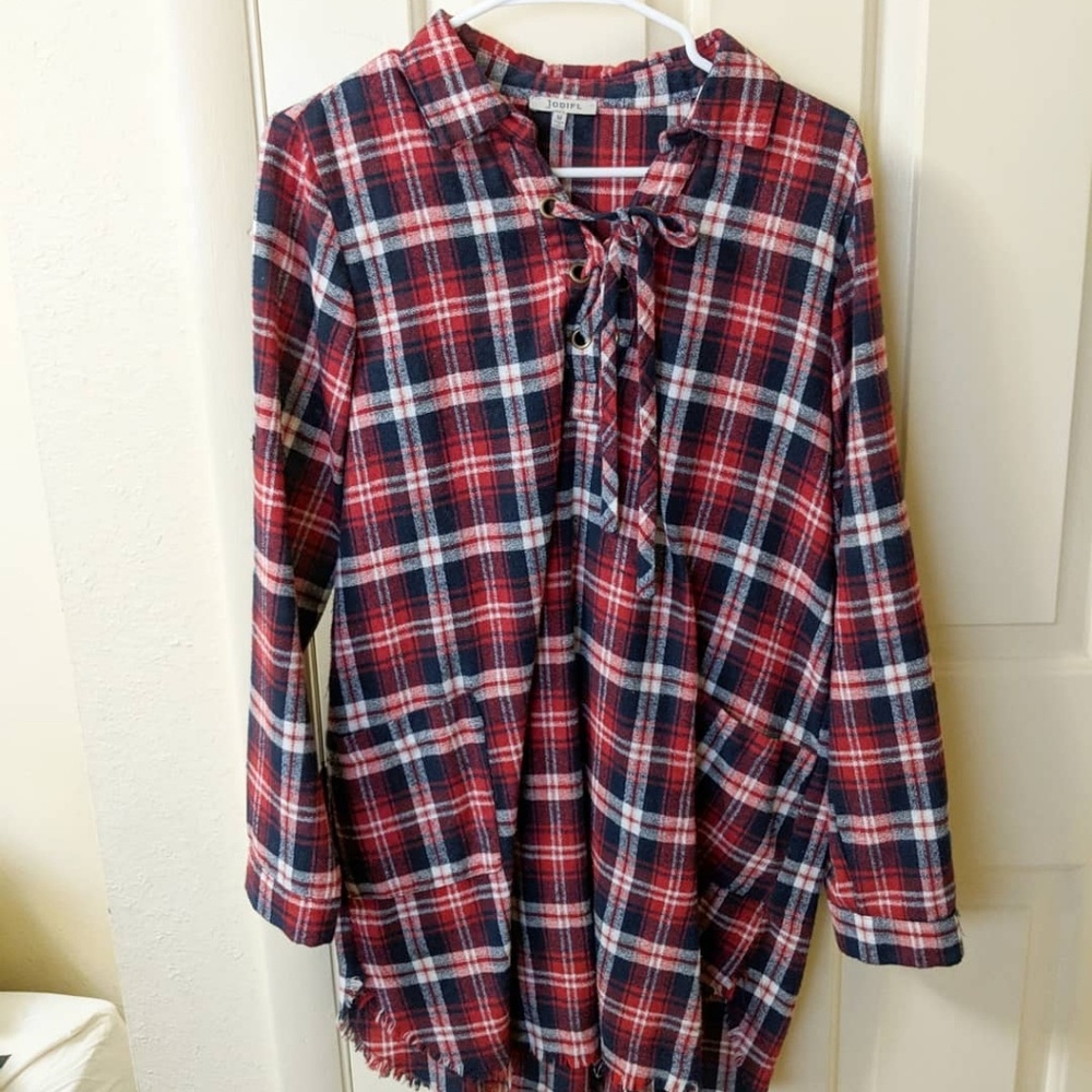 🎉🎉Plaid top